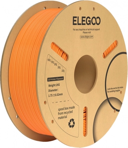Oranžs 3D drukas filaments ELEGOO PLA+