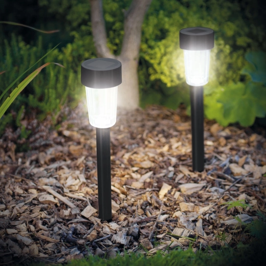 LED saules dārza lampa