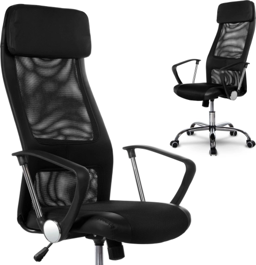 Sofotel Rio melns ergonomisks biroja krēsls