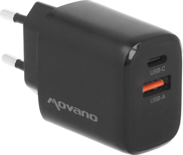 USB-C + USB-A: uzlādējiet divas ierīces vienlaikus