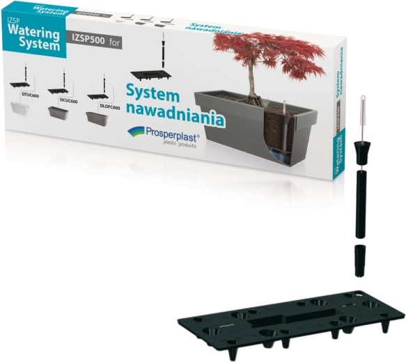 Irrigation system for planter boxes 50.5 × 18 cm
