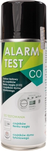 Testēšanas gāze oglekļa monoksīda un cigarešu dūmu detektoriem Firesco