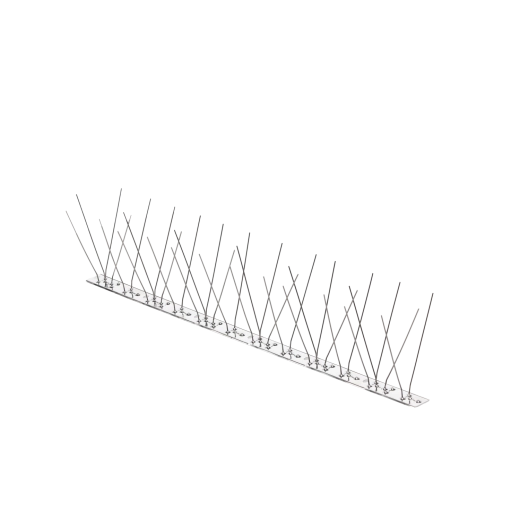 Modulārs 50 cm segments ar 36 tapām