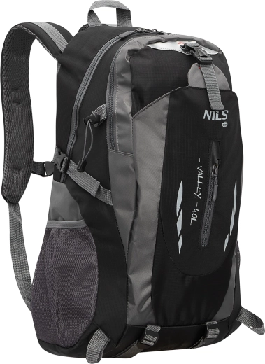 Tūrisma mugursoma NILS Camp Valley 40 l melna