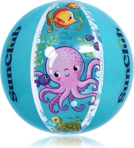 Piepūšamā pludmales bumba Ocean World 40 cm