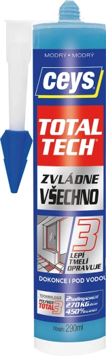 Universāla līme un hermētiķis 290 ml CEYS Total Tech Zils