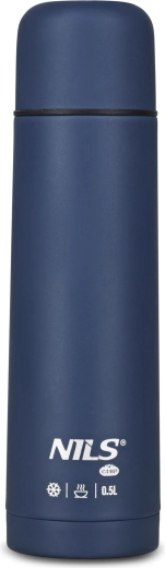NILS Camp vakuuma termoss NC3803 zils 500 ml