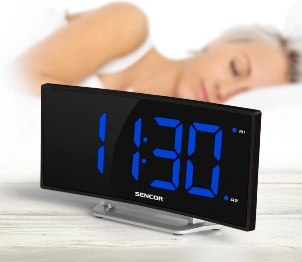 Dual alarm for two wake-up times