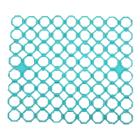 Mīksts izlietnes paklājiņš 28 × 28 cm, plastmasa, krāsu mikss
