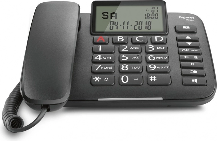 Fiksētais telefons Gigaset DL380