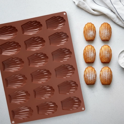 Non-stick, flexible silicone for easy release