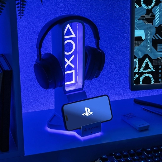 LED apgaismojums ar ikoniskajiem simboliem