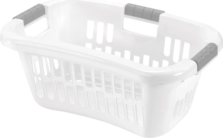 Plastmasas grozs tīrai veļai HEIDRUN 58 × 39 × 25 cm