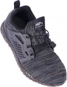 Ultra-lightweight safety work shoes (grey) – size 44