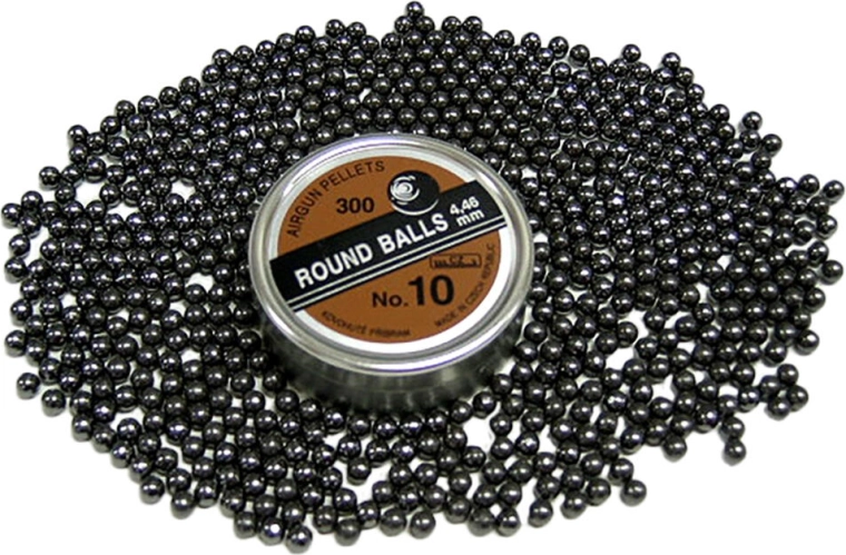 Lead shots 4.5 mm No. 10 – 300 pcs