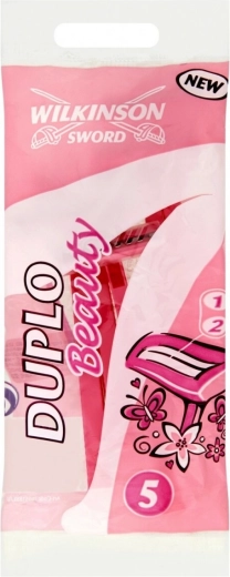 Vienreizējais skūšanās skuveklis WILKINSON Duplo Beauty (5 gab.)