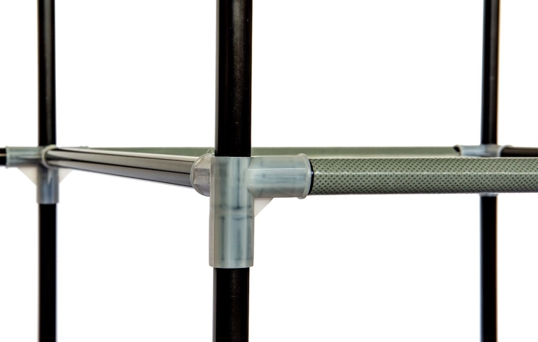 Lightweight yet stable metal frame