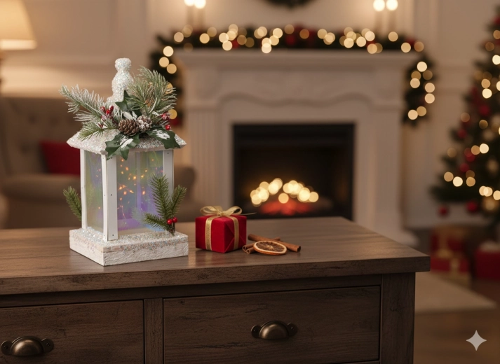 Warm flickering LED light