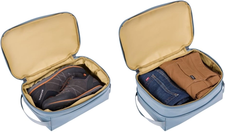 Compression zipper for more space in your luggage