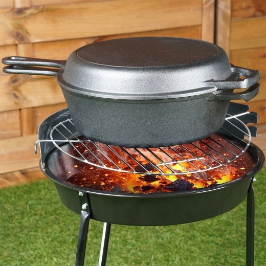 No plīts uz krāsni un pat uz uguns