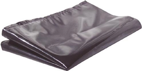 Construction and garden tarp 5 × 6 m, black, 0.10 mm