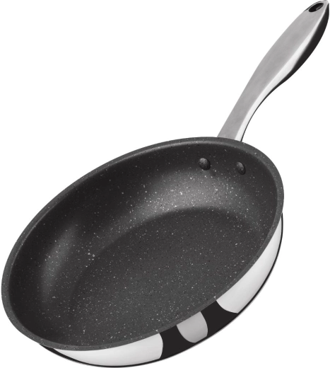 Lamart stainless steel frying pan with non-stick surface 24 cm
