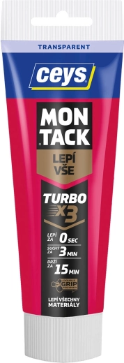 Ceys Montack Turbo transparent mounting adhesive 125 ml