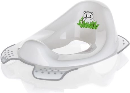 Children's toilet seat BANQUET Jungle, white