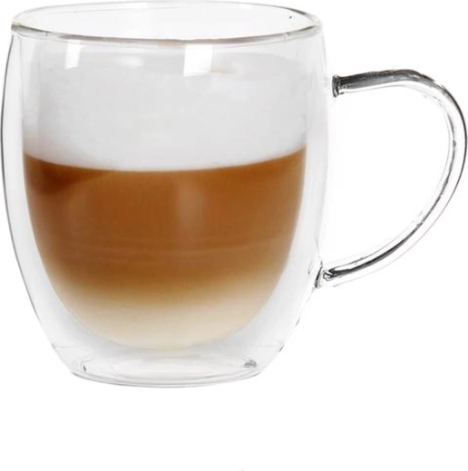 TORO Glass Mug from Double-Walled Borosilicate Glass 400 ml