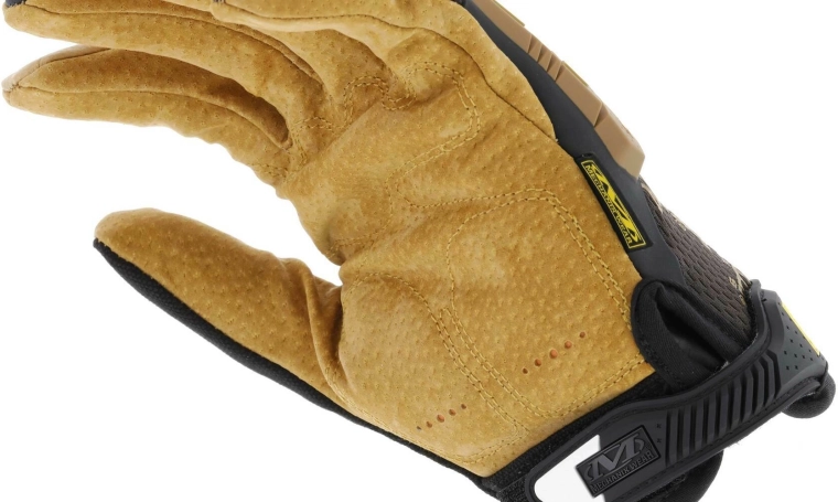 DuraHide leather palm for extreme durability