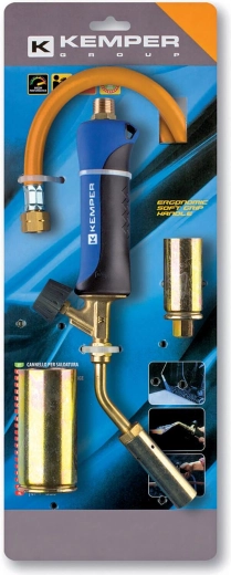 Torch kit for propane-butane (PB) with power adjustment and 1.5 m hose