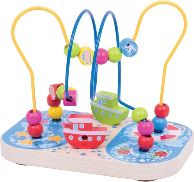 Bigjigs Baby koka motorikas labirints Jūra