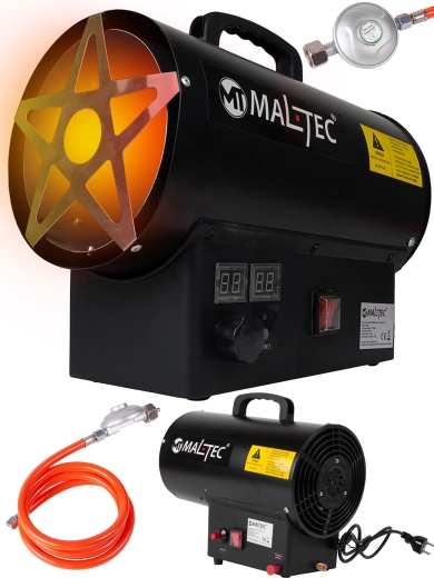 MalTec gas heater with thermostat 25 kW