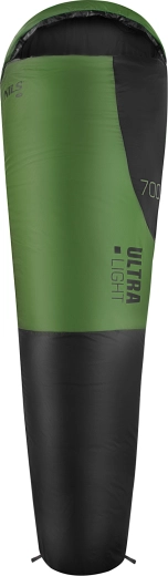Ultralight sleeping bag NILS Camp black/green