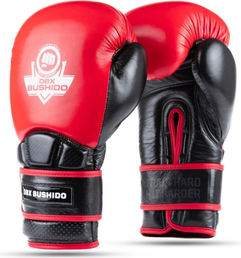 Boksa cimdi DBX BUSHIDO Warrior – Sarkana