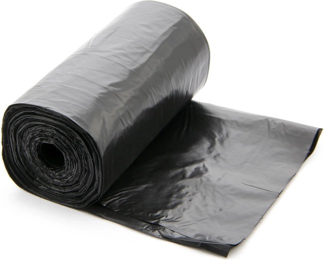 Atkritumu maisi 35 l melni, 45 × 55 cm (50 gab.)