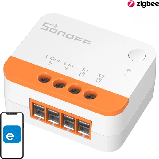 Sonoff ZBMINIL2 smart mini switch Zigbee 3.0 without neutral