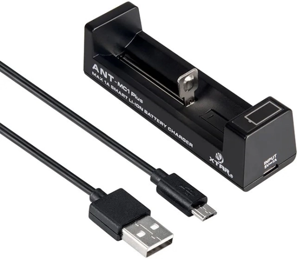 Charger for Li-ion cylindrical batteries 18650 Xtar ANT MC1 Plus - 1 pc