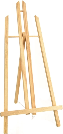 Koka mākslinieka molberts 24 × 4 × 50 cm