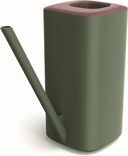 Laistīšanas kanna Tubi 1,6 l – tumši zaļa/marsala