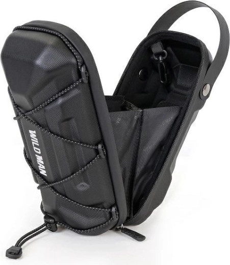 Hard shell and zipper to protect your items