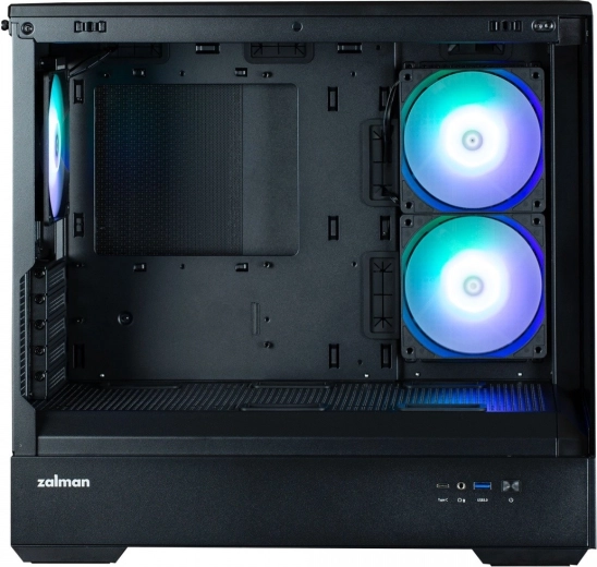 Maksimāla gaisa plūsma ar 3× 120 mm ARGB