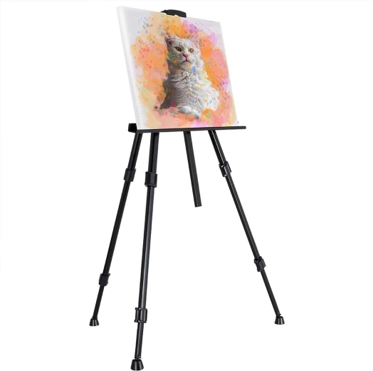 Salokāms metāla statīvs (tripods) gleznošanai ar somu 162 cm