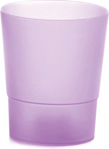 Puķu pods orhidejām Coubi Orchid 12,5 cm – caurspīdīgi violets