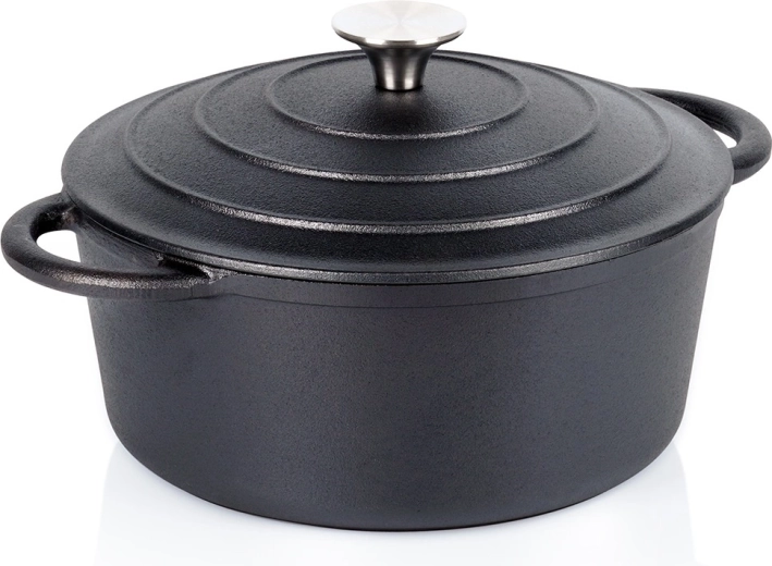 Čuguna katls ar vāku CAST LINE 22 cm, 2,6 l