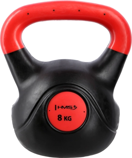 Kompozītmateriāla kettlebell HMS KPC 8 kg sarkans