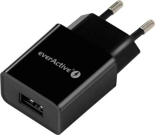 Tīkla lādētājs 1× USB 12 W 2,4 A everActive