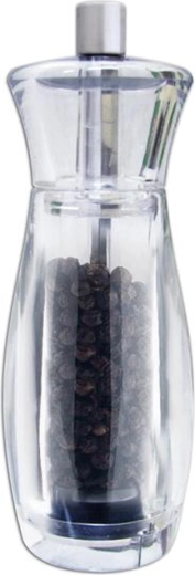 Mechanical Pepper Mill, Metal and Plastic, 14 cm