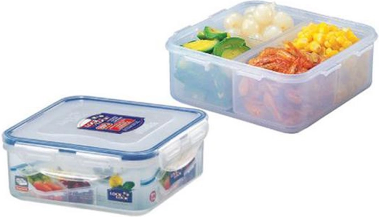 Pārtikas trauks ar 4 nodalījumiem 870 ml