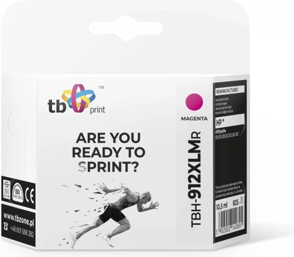 Purpursarkana tinte HP OfficeJet Pro 8025, saderīgs aizvietotājs 912XL